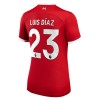 Maglia ufficiale Liverpool 2023-24 Luis Diaz 23 Casa per Donna